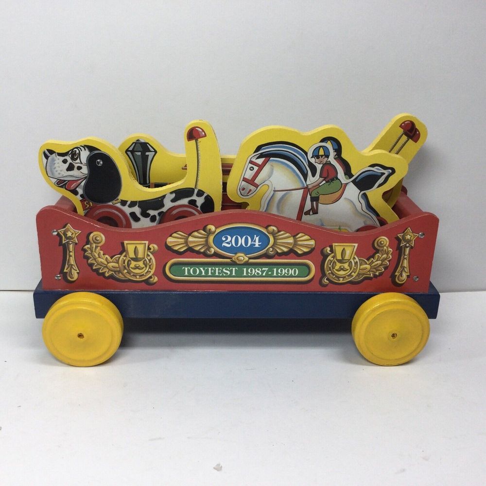 Fisher Price Toy town museum Mickey Mouse Choo Choo Train Car Toy Fest 2004